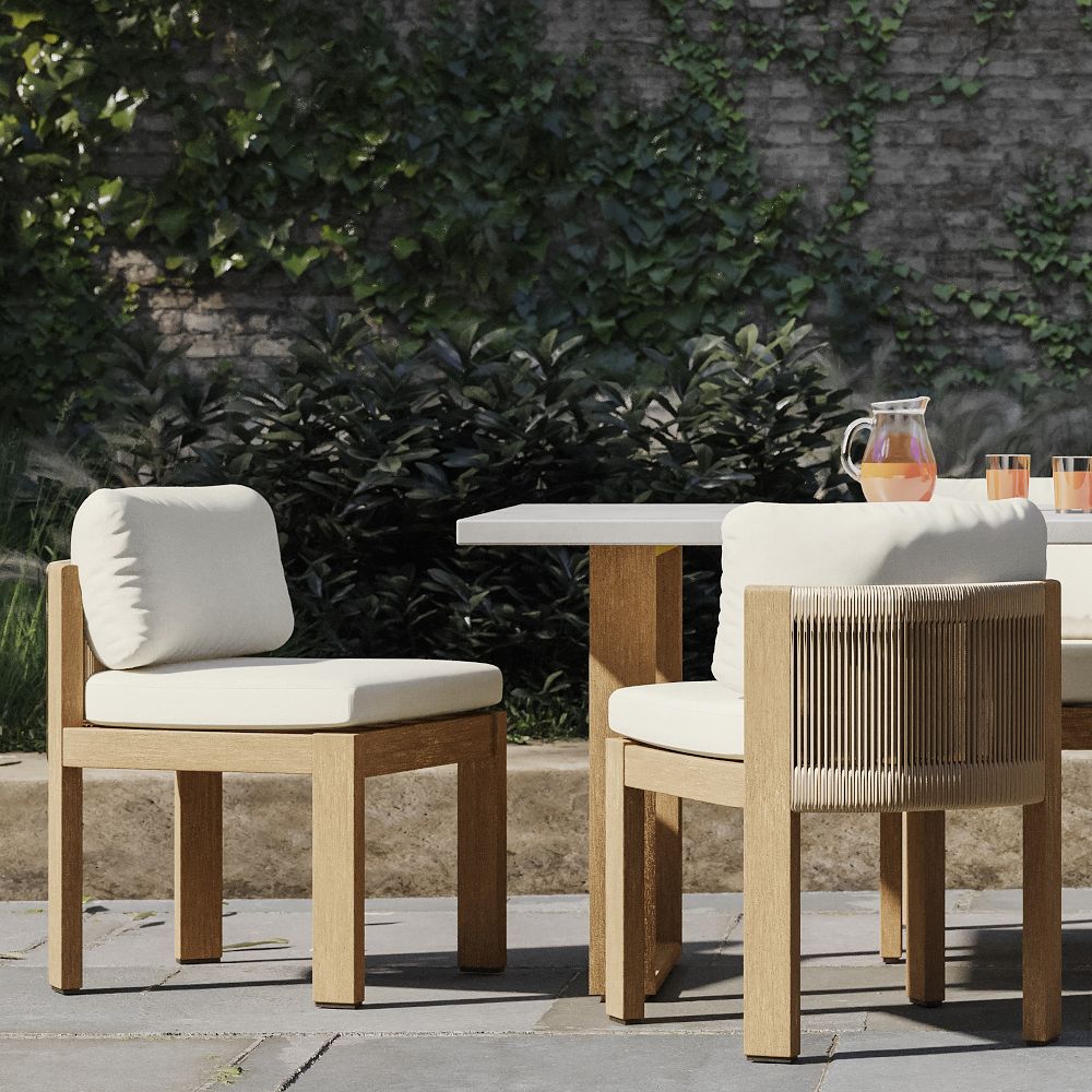 Porto Outdoor Side Dining Chair (Set of 2) by West Elm