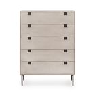 Iron &amp; Acacia 5-Drawer Dresser (36")