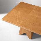 Pierce &amp; Ward Burl Wood Dining Table (90")