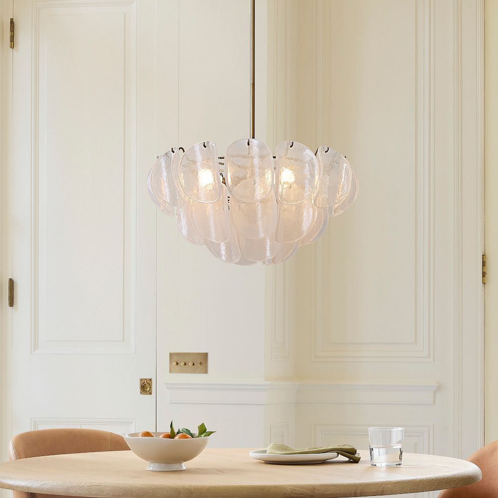 Ricci Glass Chandelier (22"-28") by West Elm
