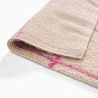 Offset Grid Washable Rug
