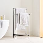 Modern Overhang Freestanding Towel Rack