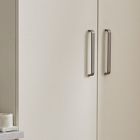 Reeded Drawer Hardware - Brushed Nickel