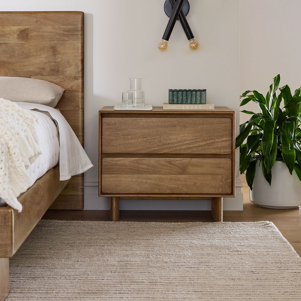 Anton Solid Wood Grand Nightstand (28") by West Elm