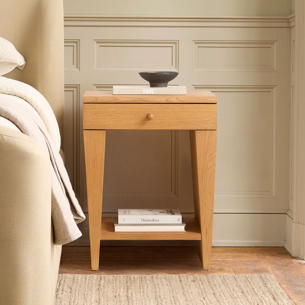 Pierce & Ward Wedge Nightstand (20") by West Elm
