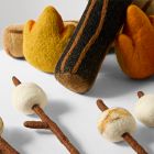 Felt Campfire &amp; Roasted Marshmallows