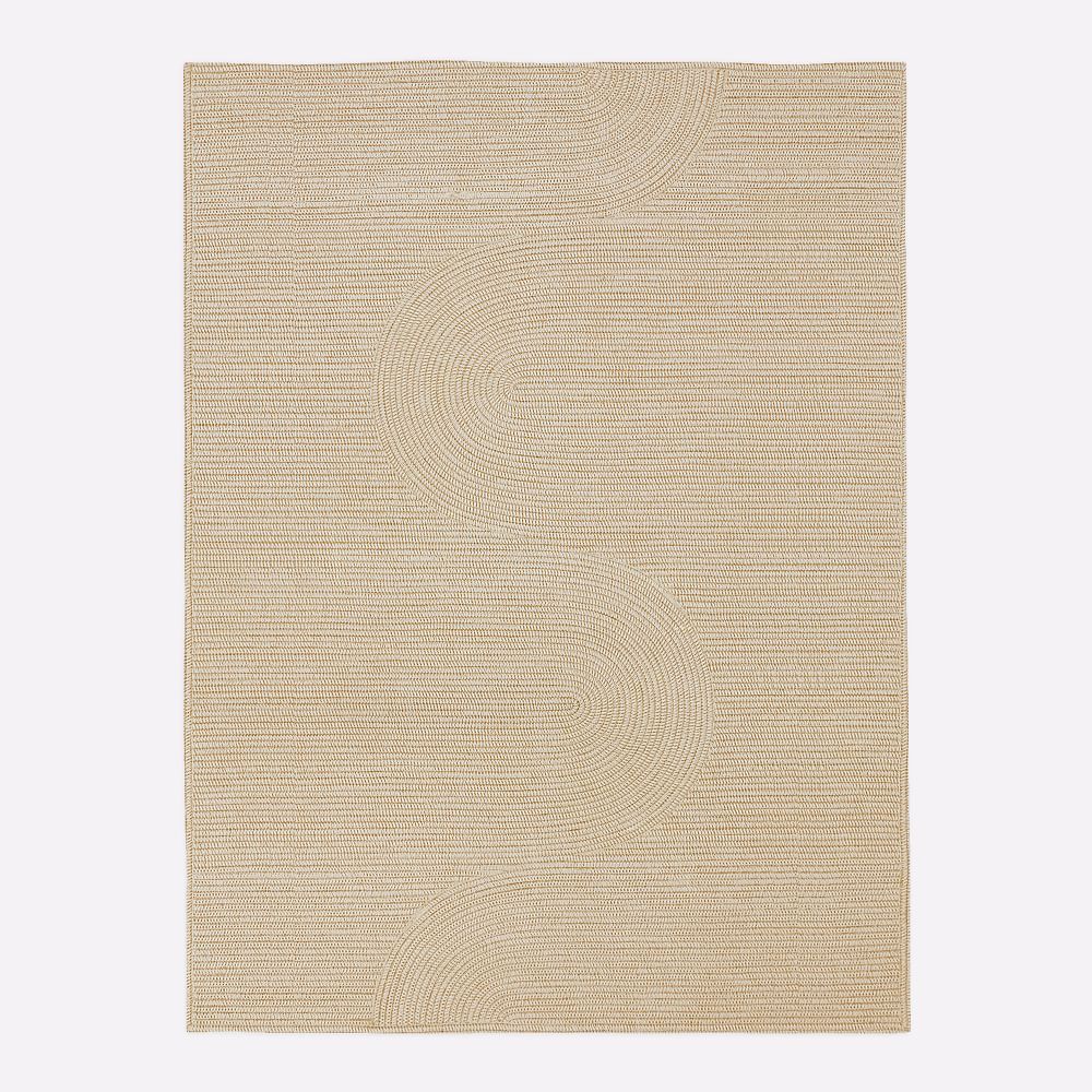 Graphic Arches Outdoor Performance Rug by West Elm
