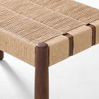 Morton Woven Show Wood Bench