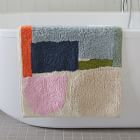 Shapes &amp; Colorblock Bath Mat