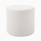 Sunbrella® Indoor/Outdoor Cast Round Pouf