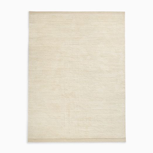 Abstract Line Shag Wool Rug by West Elm