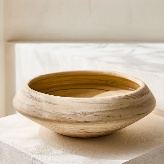 Ceramic Marbled Decorative Bowl by West Elm