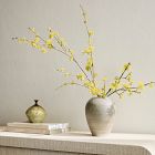 Faux Yellow Bud Branch