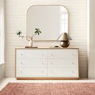 Gwyneth Linen Front 6-Drawer Dresser (60")