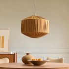 Pierce &amp; Ward Fabric Pendant (20")