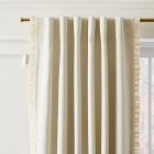 Ruffle Linen Blackout Curtain