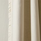 Ruffle Linen Blackout Curtain