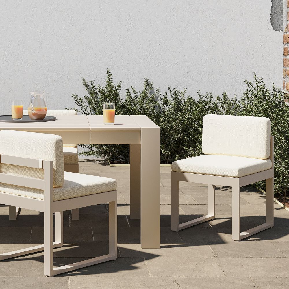 Telluride Aluminum Outdoor Side Dining Chair (Set of 2) by West Elm