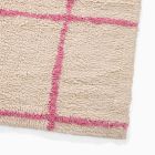 Offset Grid Washable Rug