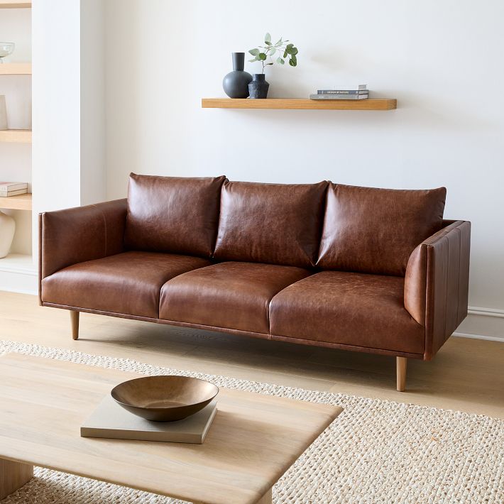 Antonio Leather Sofa (60