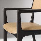 Damon Cafe Leather Dining Arm Chair