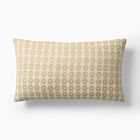 Honeycomb Silk Lumbar Pillow Cover