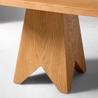 Pierce &amp; Ward Burl Wood Dining Table &amp; Chairs Set