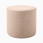 Sunbrella® Indoor/Outdoor Cast Round Pouf