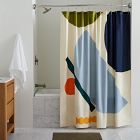 Balanced Shapes Shower Curtain