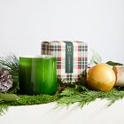 Rove Green Plaid Candle - Cedar Wreath