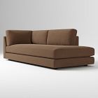 Open Box: Haven Right-Arm Bumper Chaise - Deluxe Velvet Cardamom