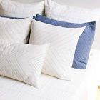 Anchal Project Geometric Stitch Throw Pillow