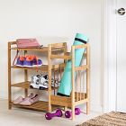 Bamboo Entryway Organizer
