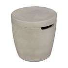 Maryam Concrete Round Propane Tank Cover (20")