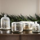 Silver Shimmer Metallic Candles - Balsam Cedar