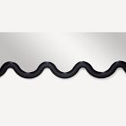 Swirl Ash Wood Wall Mirror