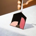 SZKLO Glass Modern Nativity Ornament - Rogue