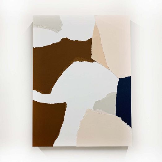 42 Pressed Scape Abstract Wall Art - 4 by West Elm