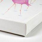 Flamingo Days Canvas Wall Art by Jess Engle