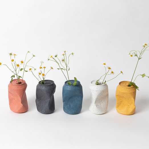 Pretti.Cool Soda Can Vase by West Elm