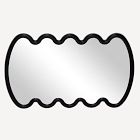 Swirl Ash Wood Wall Mirror