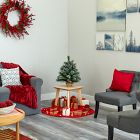 Faux Frosted Pine Christmas Tree