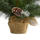 Faux Frosted Pine Christmas Tree