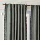 Ruffle Linen Blackout Curtain