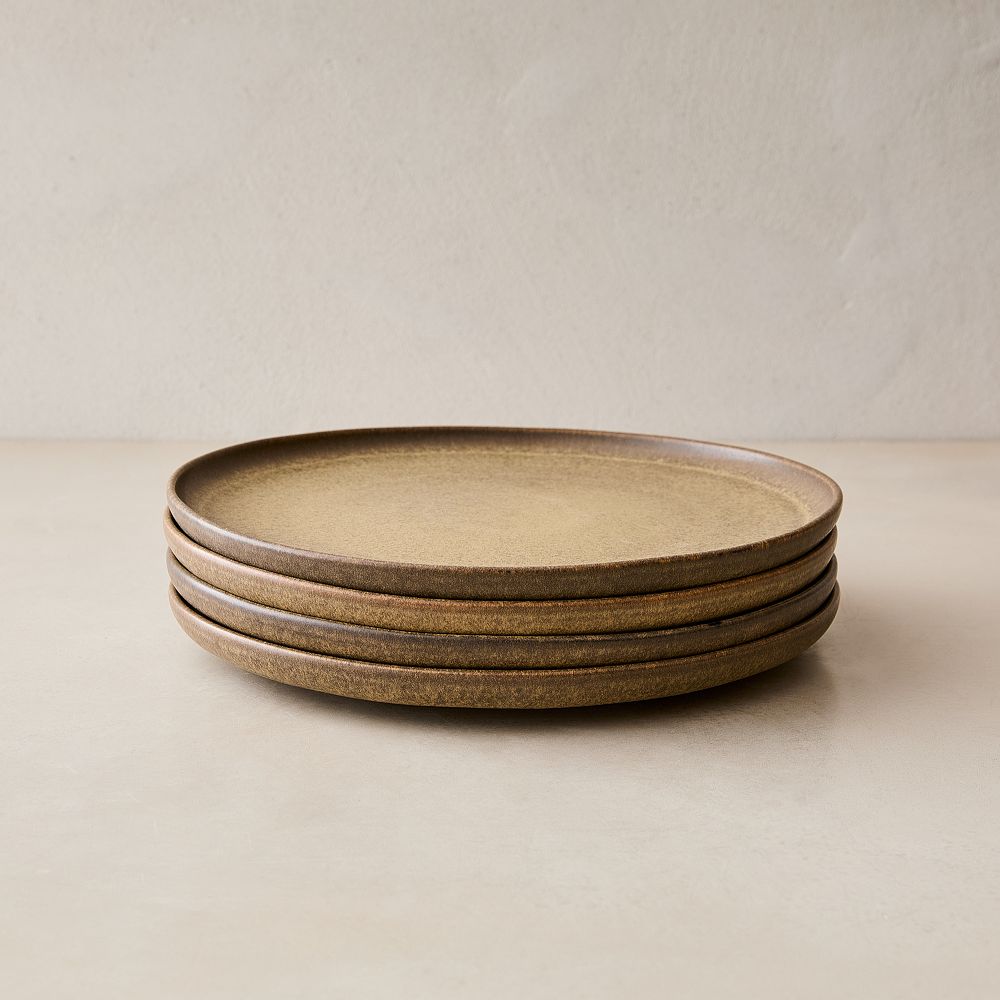 Kanto Stoneware Salad Plate Sets - Cardamom, Set Of 4