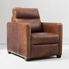 Open Box: Harris Power Motion Chair - Weston Leather Molasses, Black