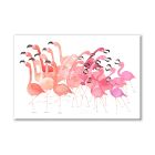 Flamingo Days Canvas Wall Art by Jess Engle
