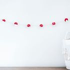 Nivas Collection Felted Mushroom Garland