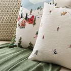 Ski Village Pillow Cover &amp; Throw Set