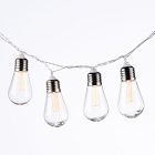 Solar 10L String Light - Plastic Bulb